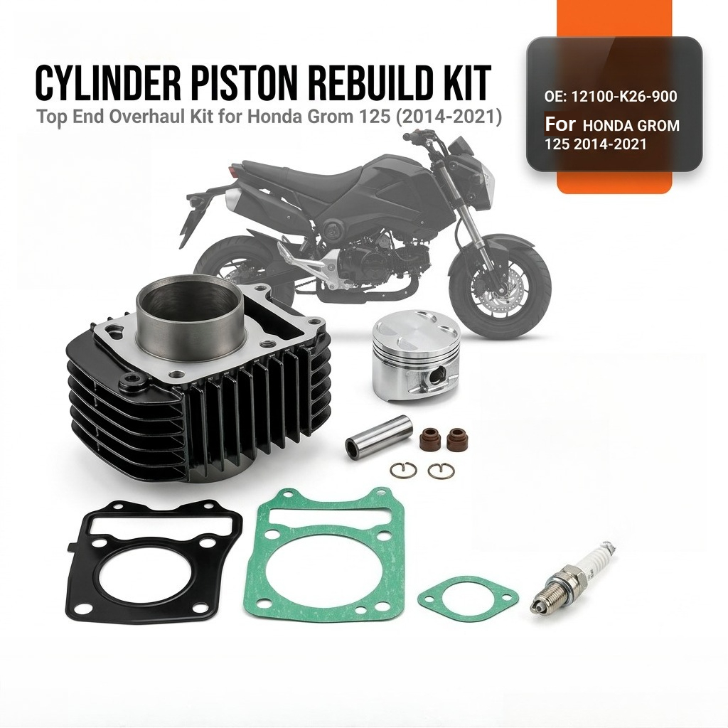 Motorcycle Engine Kit - Kit de reparação e juntas para