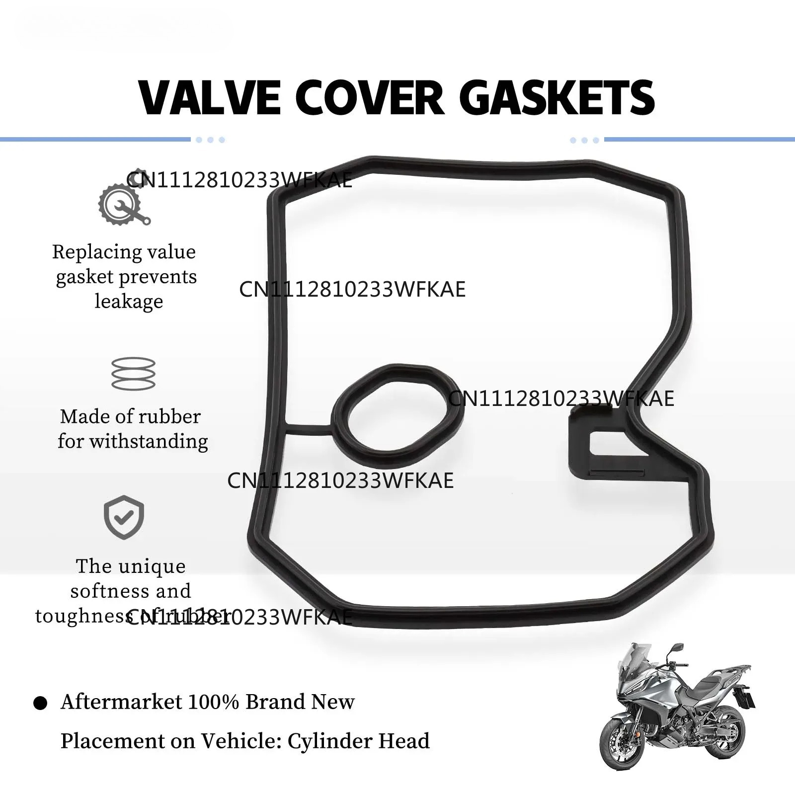 Junta da tampa da cabeça do ci - Motorcycle Gasket avaliação e preço