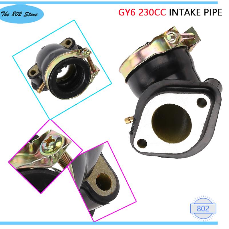 Tubo de admissão Gy6 230cc par - Motorcycle Carburetor avaliação e preço